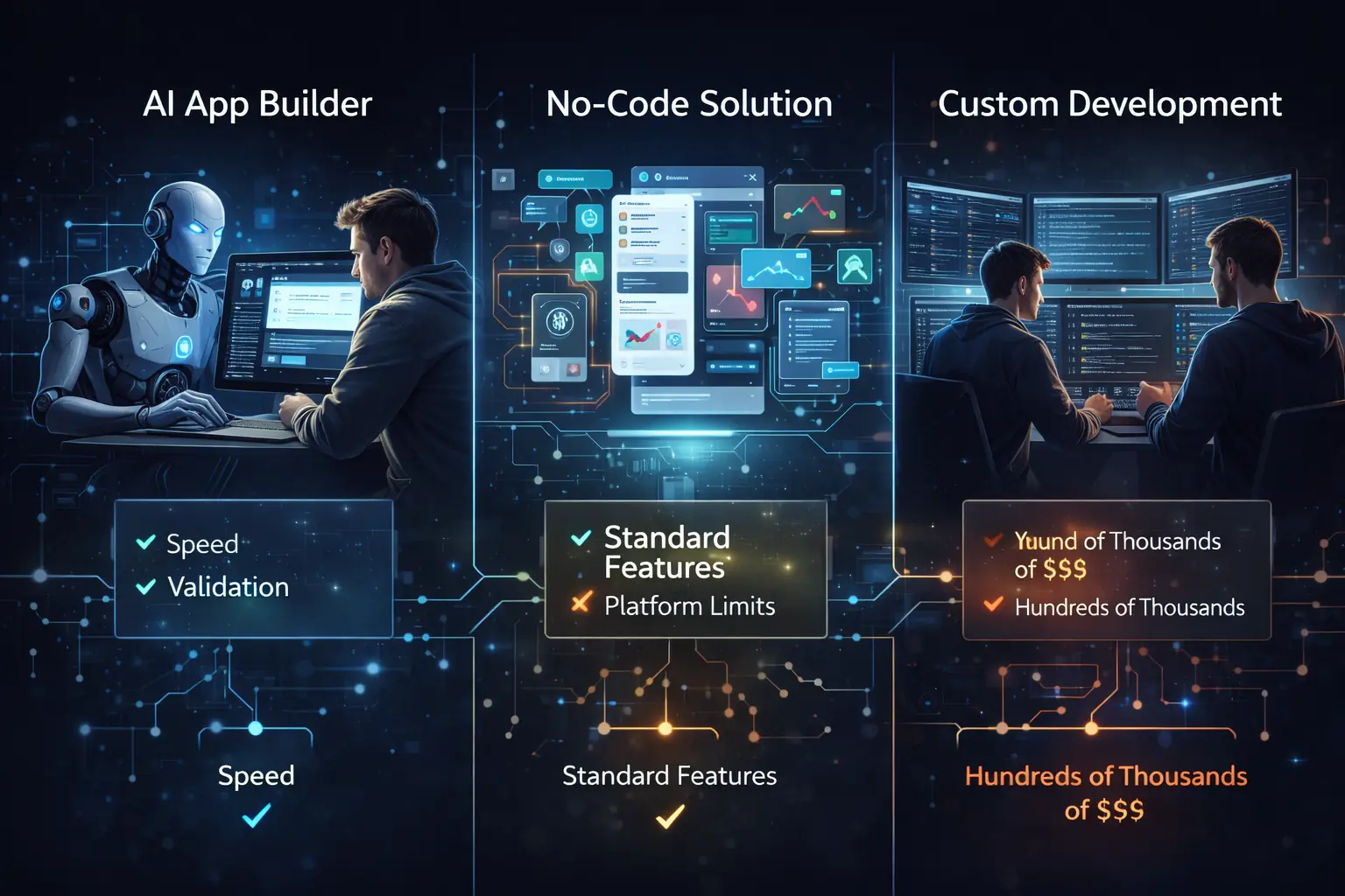 Diagram illustrating how a single search query branches out into multiple sub-queries