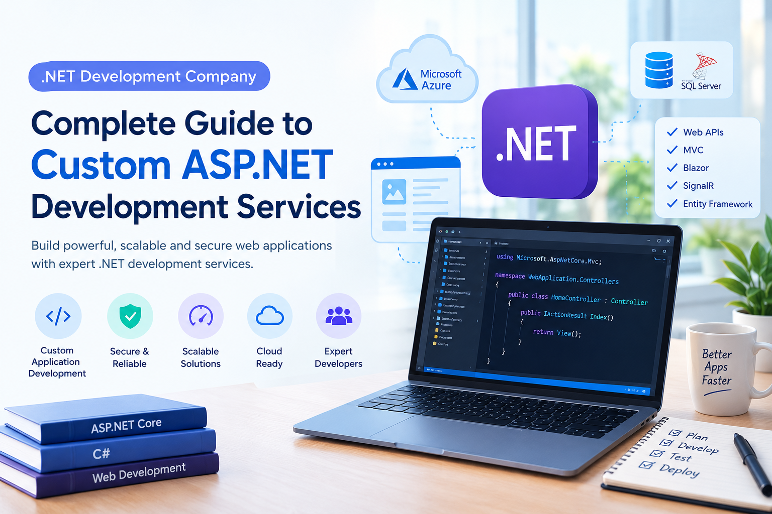 Custom ASP.NET development services and .NET development company guide